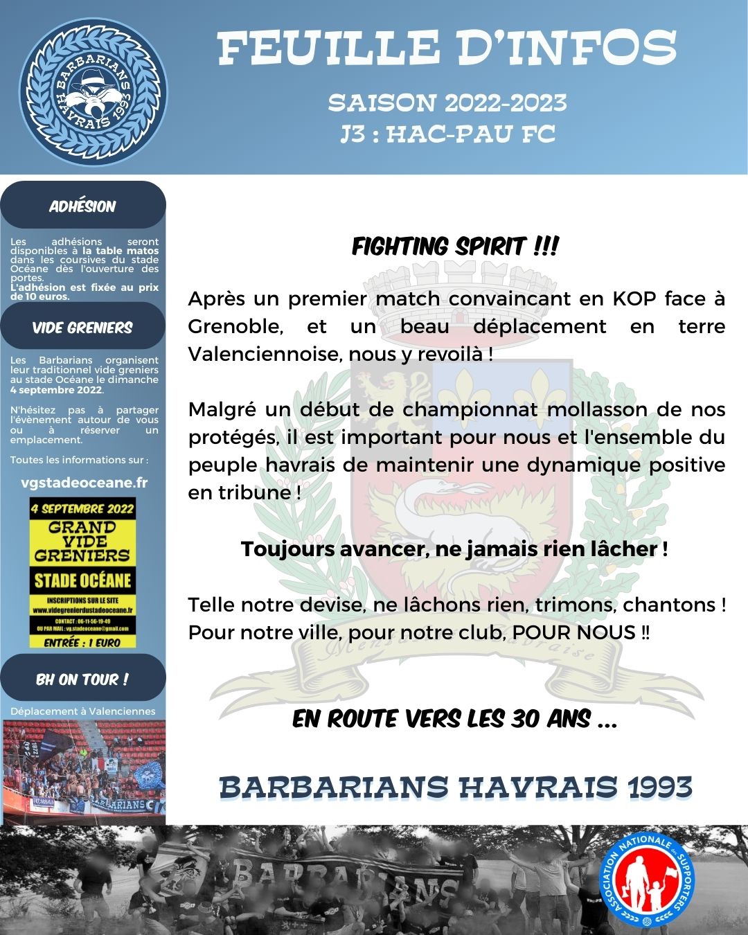 FI J3 : HAC - PAU FC