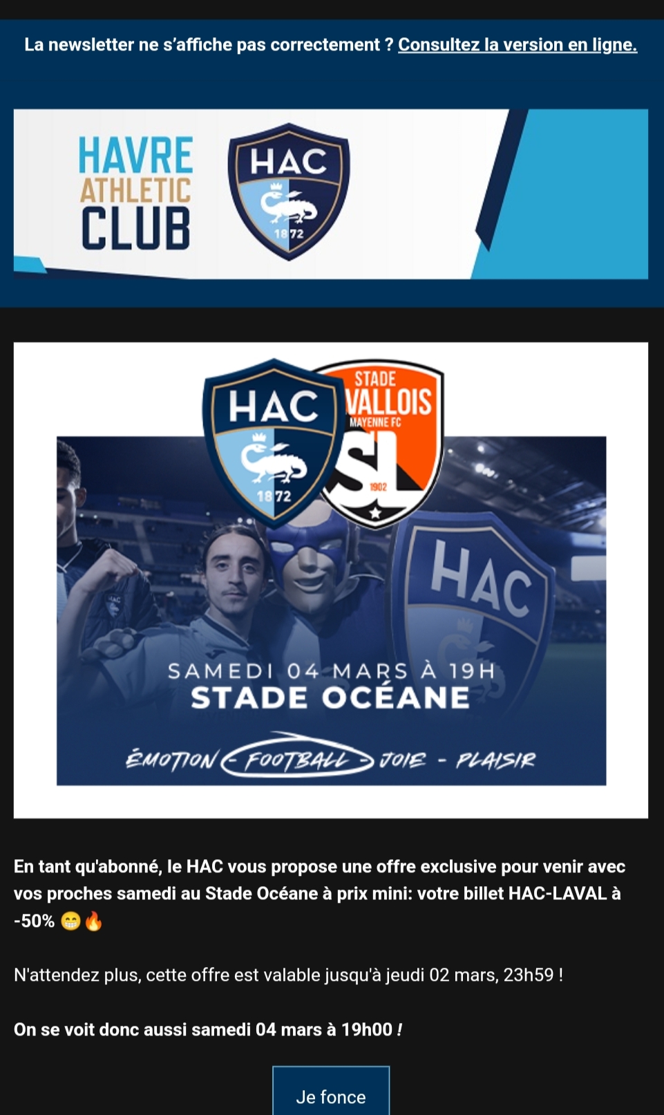 Un mail que j ai reçu ( 2 fois même)